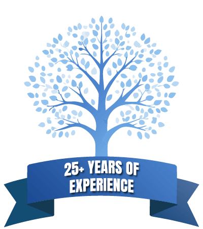 25-Years of Experience Badge
